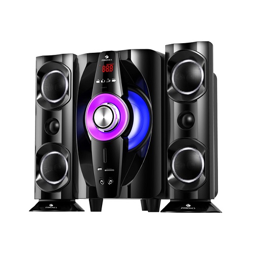 Zebronics 2.1 Bluetooth Computer Multimedia Speaker Tornado-2 BT RUCF